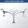 Sourcing Cellularline Hug Flexi XL universele zuignap passieve houder voor mobiele telefoons, zwart/grijs
