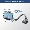Sourcing Cellularline Hug Flexi XL universele zuignap passieve houder voor mobiele telefoons, zwart/grijs