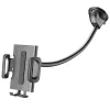 Sourcing Cellularline Hug Flexi XL universele zuignap passieve houder voor mobiele telefoons, zwart/grijs
