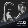 Sourcing Cellularline Hug Flexi XL universele zuignap passieve houder voor mobiele telefoons, zwart/grijs