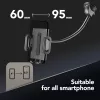 Sourcing Cellularline Hug Flexi XL universele zuignap passieve houder voor mobiele telefoons, zwart/grijs