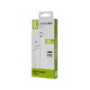 Stroomkabel Cellularline 120 cm USB-C USB-A stekker wit