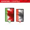 Displex tabletglas (9H) voor Samsung Galaxy Tab A11+/A9+, Eco-montageframe, onbreekbaar