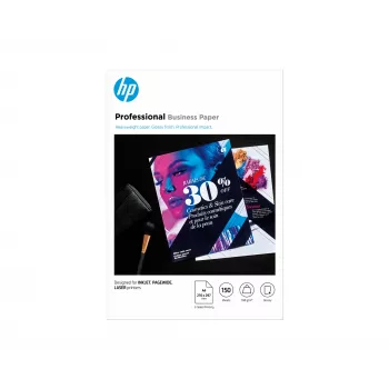 HP Professional Business Paper Glossy 180 g/m² A4 (210 x 297 mm) 150 vel