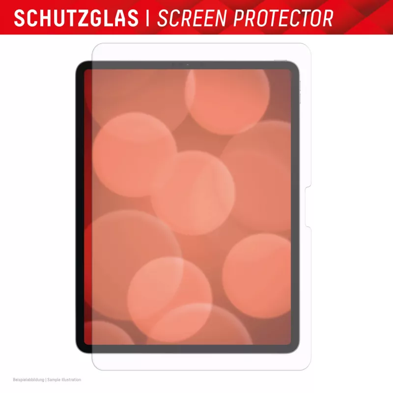 DISPLEX Tablet Glass (9H) voor Apple iPad Pro 13'' (2025/2024), Eco-montageframe, onbreekbaar, ultraplat, onzichtbaar