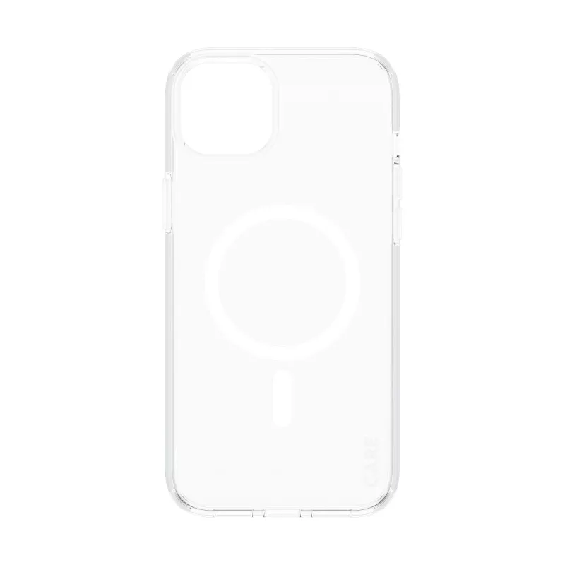 PanzerGlass CARE™ by ® Urban Combat hoes transparant met wit MagSafe iPhone 15 Plus