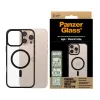 PanzerGlass ® HardCase transparant met zwart MagSafe & frame iPhone 16 Pro Max