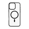 PanzerGlass ® HardCase transparant met zwart MagSafe & frame iPhone 16 Pro Max