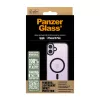 PanzerGlass ® HardCase transparant met zwart MagSafe & frame iPhone 16 Plus