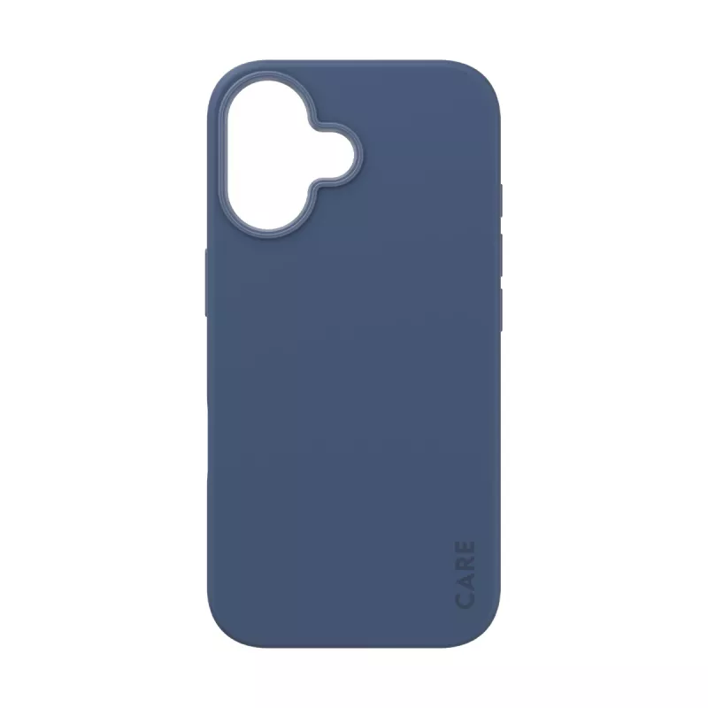Hoesje PanzerGlass CARE by modieuze hoes blauw met MagSafe iPhone 16