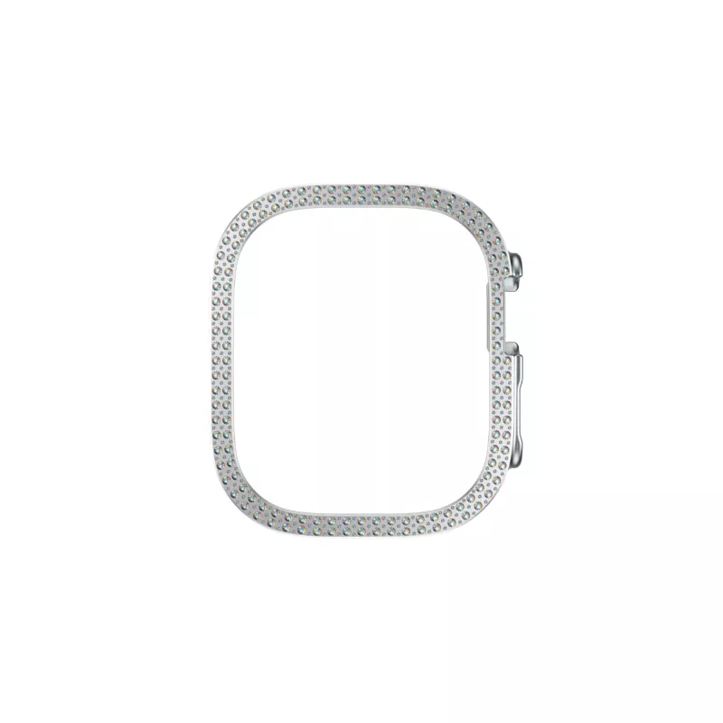 SAFE by PanzerGlass Bling Bumper SAFE95911 hoesje voor Apple Watch Ultra / Ultra 2 / Ultra 3, zilver