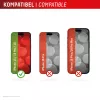 Displex Smart Glass (9H) voor Apple iPhone 15/15 Pro/16, montagesticker, onbreekbaar