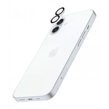 Cellularline cameraobjectief - iPhone 16 bescherming transparant krasbestendig schokbestendig