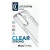 Cellularline CLEARDUOIPH16MAXT Clear Strong Case hoesje voor iPhone 16 Plus, transparant