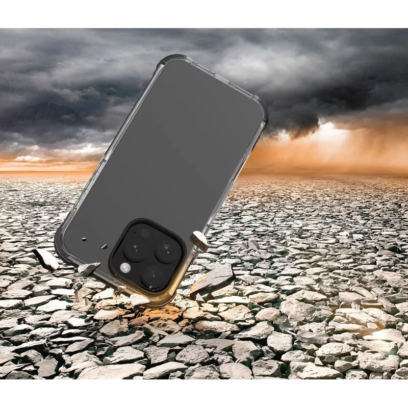 Cellularline Strong Guard hoesje voor iPhone 16 Pro, transparant