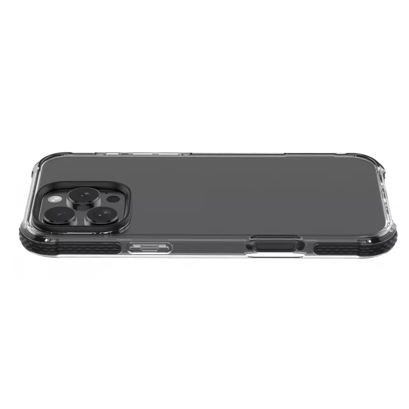 Cellularline Strong Guard hoesje voor iPhone 16 Pro, transparant