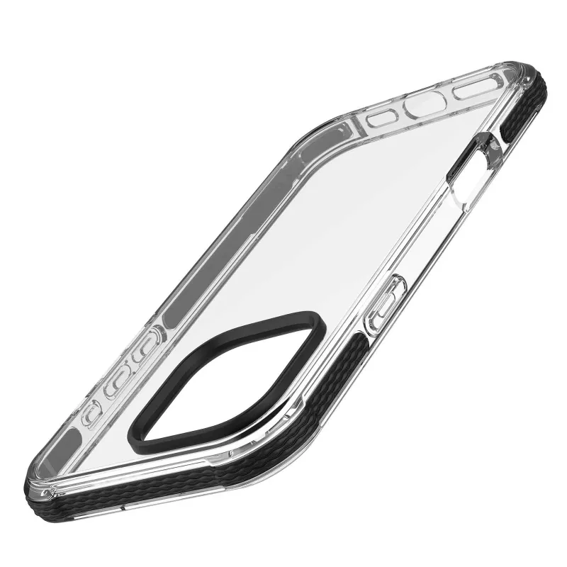 Cellularline Strong Guard hoesje voor iPhone 16 Pro, transparant