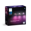 Philips Hue White and Colour Ambience 3-pack Centura inbouwspots