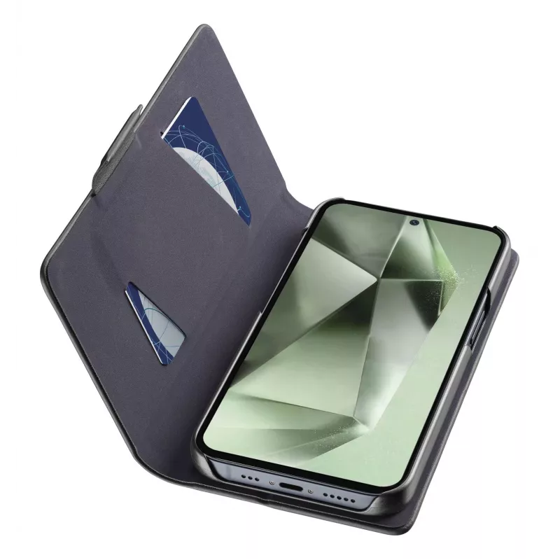 Cellularline Book Galaxy S24 FE bookcase met kaartvak en magneetsluiting