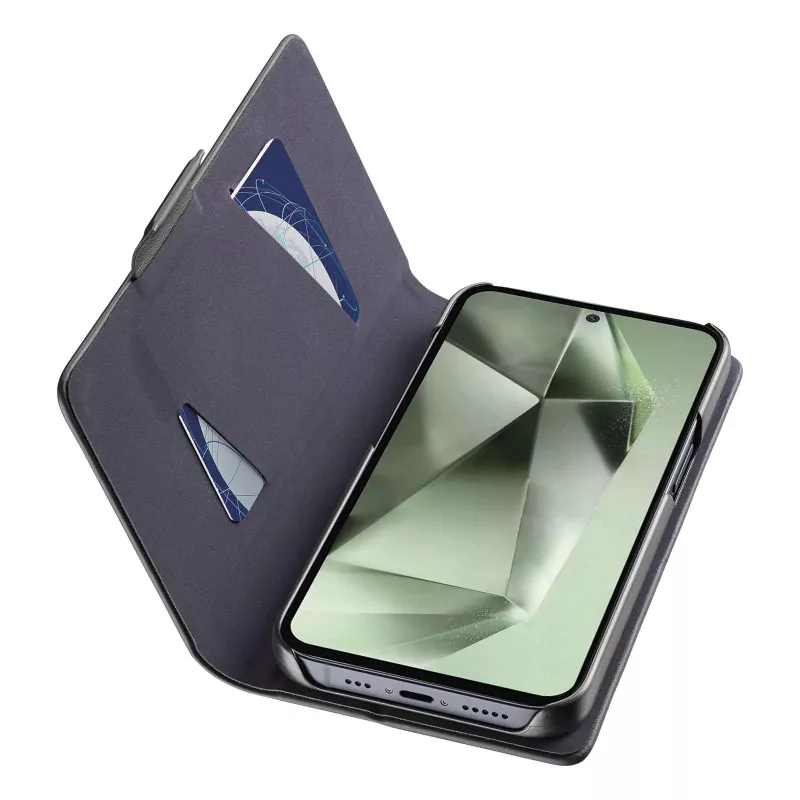 Cellularline Book Galaxy S24 FE bookcase met kaartvak en magneetsluiting
