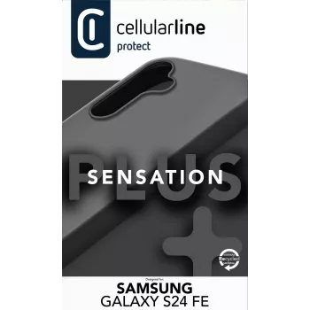 Cellularline Sensation hoes voor Samsung S24 FE zwart
