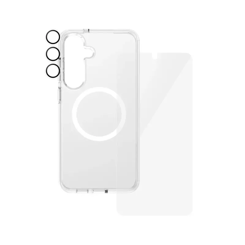 PanzerGlass ® | CARE by ® Flagship 3-in-1 bundel Samsung Galaxy S25+