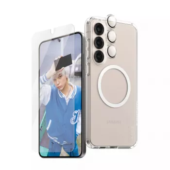 PanzerGlass ® | CARE by ® Flagship 3-in-1 bundel Samsung Galaxy S25+