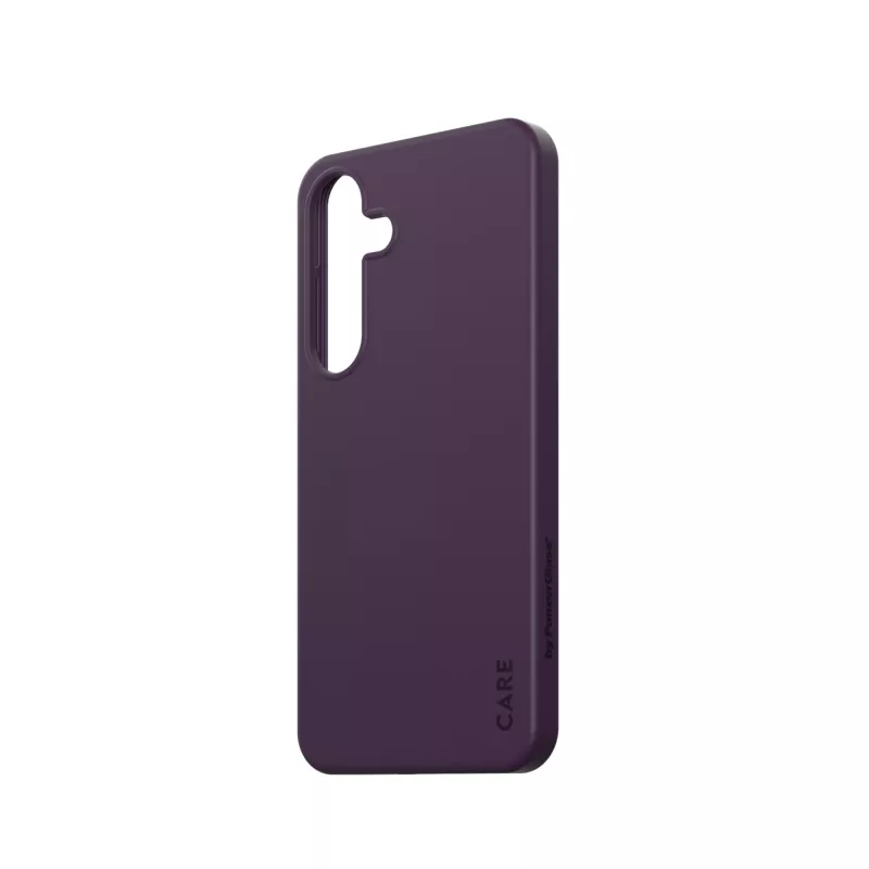 PanzerGlass CARE™ by ® Case Plum paars met Qi-compatibel Samsung Galaxy S25+