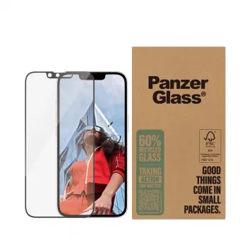 Displayschermfolie PanzerGlass iPhone 16e 14 13 13 Pro Ultra-Wide Fit krasvast stootvast