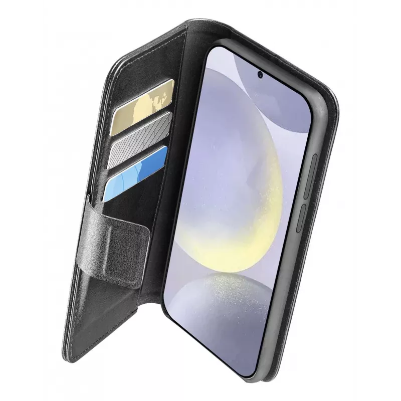 Cellularline Book Agenda – boekhoes van kunstleer met magneetsluiting voor Galaxy S25+
