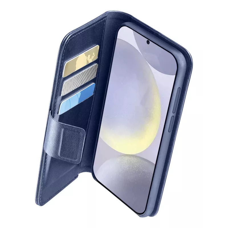 Cellularline Book Agenda - Galaxy S25 Ultra boekhoes van kunstleer met magneetsluiting