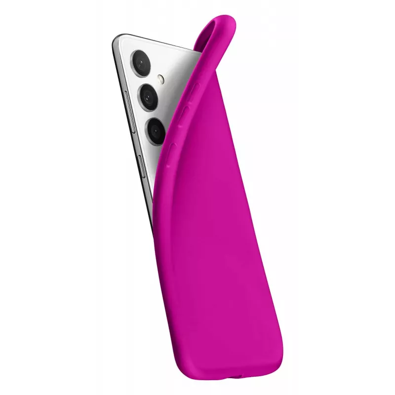 Cellularline Chroma – Galaxy A36/A56 kleurrijke zachte rubberen hoes
