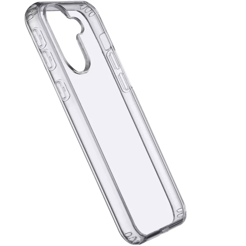 Cellularline Clear Protect - Galaxy A36/A56 harde schaal met rubberen randen
