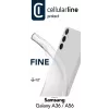 Cover Cellularline FINECGALA36T voor Samsung Galaxy A36/A56 transparant