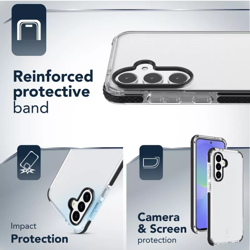 Cover Cellularline TETRACGALA36T voor Samsung Galaxy A36/A56 16,8 cm transparant