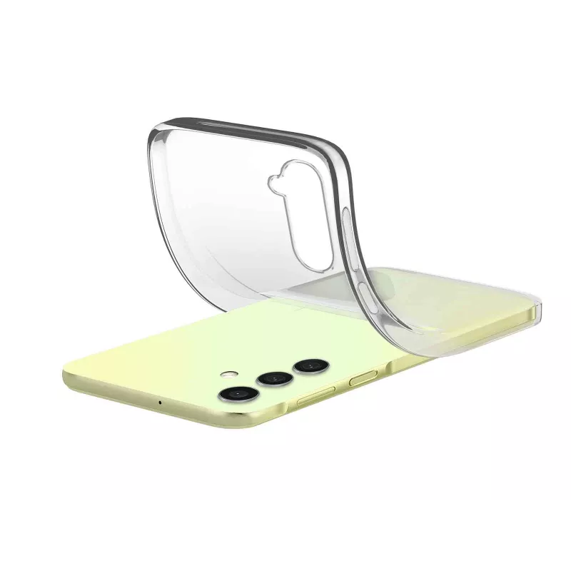 Cover Cellularline SOFTGALA26T voor Samsung Galaxy A26 transparant