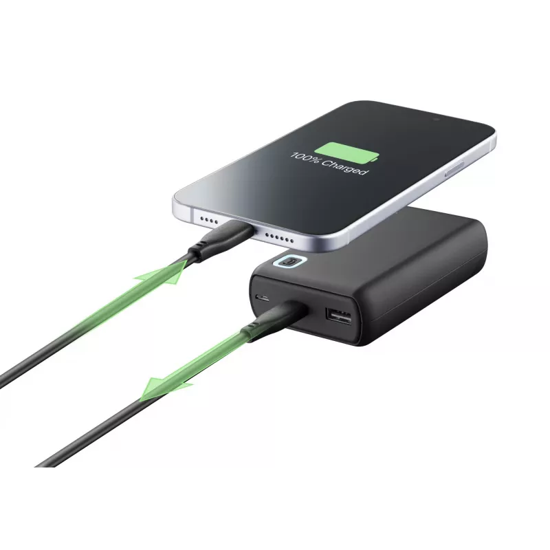 Cellularline ESSENCE TURBO 10000 draagbare oplader 10000mAh Power Delivery 20W