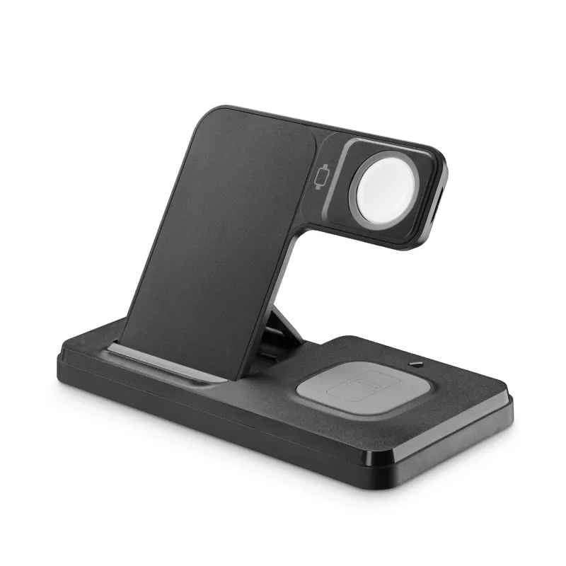 Tech Pop dockstation voor mobiel apparaat smartwatch/smartphone zwart