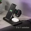 Tech Pop dockstation voor mobiel apparaat smartwatch/smartphone zwart