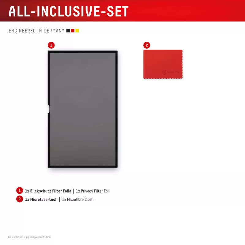Displex PRIVACY SAFE afneembare 2-weg privacyfilter voor Studio Display 27 inch