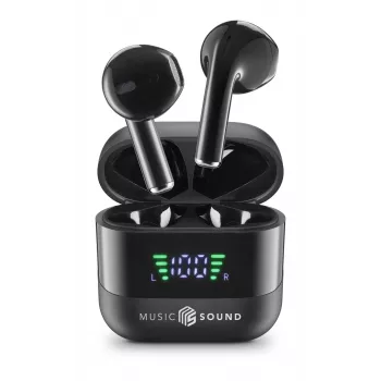 Music Sound SPARK Auricolare TWS met LED-display