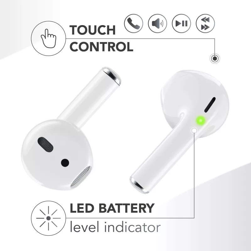 Music Sound SPARK Auricolare TWS met LED-display