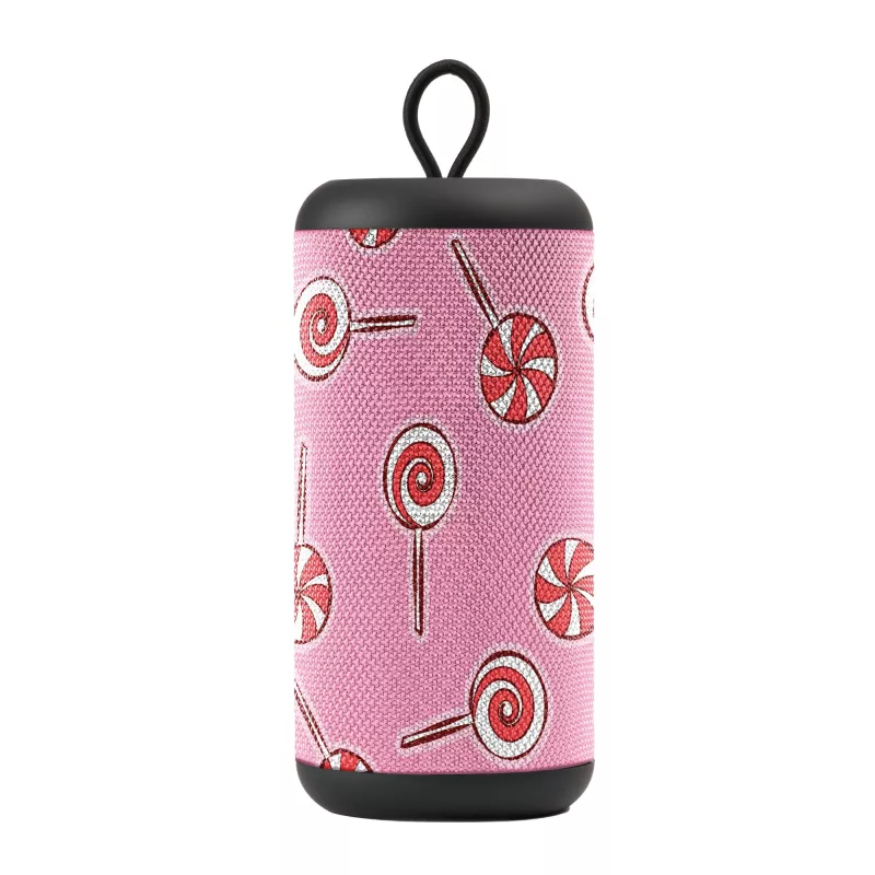 Mono draagbare luidspreker Music Sound verticale luidspreker roze