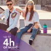 Mono draagbare luidspreker Music Sound verticale luidspreker violet