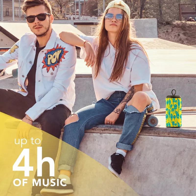 Music Sound verticale luidspreker Bluetooth 5W Smile