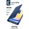 Wallet-hoes Cellularline Galaxy A26 blauw 16,8 cm