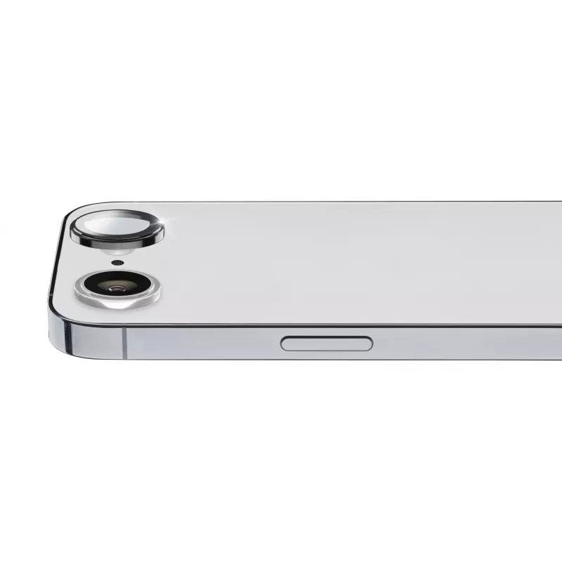 Cellularline CAMERARINGIPHSE4 beschermring voor cameralens voor iPhone 16e, transparant