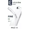 Cover Cellularline FINECIPHSE4T transparant voor iPhone SE 6,1 inch