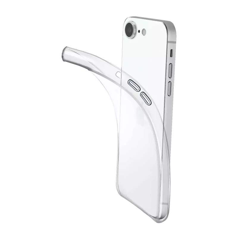 Cover Cellularline FINECIPHSE4T transparant voor iPhone SE 6,1 inch