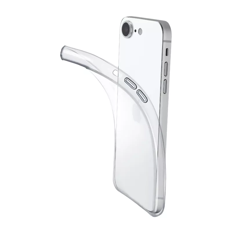 Cover Cellularline FINECIPHSE4T transparant voor iPhone SE 6,1 inch